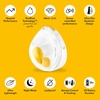 image:imageMedela Magic InBra HandsFree Wearable Breast Pump with Fluidfeel Technology App Connectivity and Advanced Sensor Control UltraSlim UltraLightweight Silent HospitalGradeMagic InBra Breast Pump