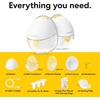 image:imageMedela Motion InBra Wearable Breast Pump Portable HandsFree Wireless Electric Pump Highly efficient Lightweight Custom fit with Inserts Rechargeable Battery Discreet Quiet Only 3 PartsMotion InBra Breast Pump