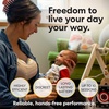 image:imageMedela Motion InBra Wearable Breast Pump Portable HandsFree Wireless Electric Pump Highly efficient Lightweight Custom fit with Inserts Rechargeable Battery Discreet Quiet Only 3 PartsMotion InBra Breast Pump