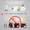 image:imageMedela PersonalFit Flex Replacement Connectors 2 per Count Compatible with Pump in Style MaxFlow Swing Maxi and Freestyle Breast Pumps Authentic Spare PartsPersonalFit Flex Connectors