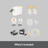 image:imageMedela Pump in Style Double Electric Breast Pump with Wearable inBra Collection Cups 1st Gen HospitalGrade Performance DishwasherSafe Includes Power Adapter amp Battery PackTraditional