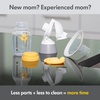 image:imageMedela Pump in Style Double Electric Breast Pump with Wearable inBra Collection Cups 1st Gen HospitalGrade Performance DishwasherSafe Includes Power Adapter amp Battery PackTraditional