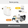 image:imageMedela Pump in Style Double Electric Breast Pump with Wearable inBra Collection Cups 1st Gen HospitalGrade Performance DishwasherSafe Includes Power Adapter amp Battery PackTraditional