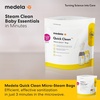image:imageMedela Quick Clean Microwave Sterilizer Bags for Bottles and Breast Pump Parts Reusable Up to 20 Times Per Bag FoodGrade Material Made Without BPA Pack of 12