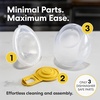 image:imageMedela Swing Maxi HandsFree Double Electric Breast Pump Easy and Intuitive Design for OntheGo Compatible with Medela Family AppFreestyle Handsfree