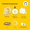 image:imageMedela Swing Maxi HandsFree Double Electric Breast Pump Easy and Intuitive Design for OntheGo Compatible with Medela Family AppSwing Handsfree