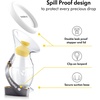 image:imageMedela inBra Breast Milk Collector LeakProof Wearable Design with Flexible Plug Anatomic Shape Made Without BPA Easy to Clean amp Dishwasher Safe 30 mL CapacitySilicone Breast Milk Collector