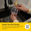 image:imageMedela inBra Breast Milk Collector LeakProof Wearable Design with Flexible Plug Anatomic Shape Made Without BPA Easy to Clean amp Dishwasher Safe 30 mL CapacityInbra Breast Milk Collector