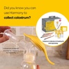 image:imageMedela inBra Breast Milk Collector LeakProof Wearable Design with Flexible Plug Anatomic Shape Made Without BPA Easy to Clean amp Dishwasher Safe 30 mL CapacityHarmony Manual Breast Pump