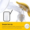 image:imageMedela inBra Breast Milk Collector LeakProof Wearable Design with Flexible Plug Anatomic Shape Made Without BPA Easy to Clean amp Dishwasher Safe 30 mL CapacityColostrum Collection  Feeding Kit