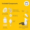 image:imageMedela inBra Breast Milk Collector LeakProof Wearable Design with Flexible Plug Anatomic Shape Made Without BPA Easy to Clean amp Dishwasher Safe 30 mL CapacityHarmony Pump  Silicone Collector