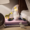 image:imageMedela inBra Breast Milk Collector LeakProof Wearable Design with Flexible Plug Anatomic Shape Made Without BPA Easy to Clean amp Dishwasher Safe 30 mL CapacitySilicone Breast Milk Collector