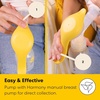 image:imageMedela inBra Breast Milk Collector LeakProof Wearable Design with Flexible Plug Anatomic Shape Made Without BPA Easy to Clean amp Dishwasher Safe 30 mL CapacityHarmony Pump  Colostrum Collection Kit