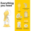 image:imageMedela inBra Breast Milk Collector LeakProof Wearable Design with Flexible Plug Anatomic Shape Made Without BPA Easy to Clean amp Dishwasher Safe 30 mL CapacityHarmony Manual Breast Pump