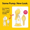 image:imageMedela inBra Breast Milk Collector LeakProof Wearable Design with Flexible Plug Anatomic Shape Made Without BPA Easy to Clean amp Dishwasher Safe 30 mL CapacityHarmony Manual Breast Pump