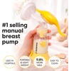 image:imageMedela inBra Breast Milk Collector LeakProof Wearable Design with Flexible Plug Anatomic Shape Made Without BPA Easy to Clean amp Dishwasher Safe 30 mL CapacityHarmony Manual Breast Pump