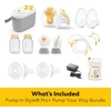 image:imageNew Medela Pump in Style Pro HandsFree Breast Pump Rechargeable Wearable Hospital Grade BreastpumpPump In Style Pro Bundle