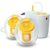 image:imageMedela Pump in Style Double Electric Breast Pump with Wearable inBra Collection Cups 1st Gen HospitalGrade Performance DishwasherSafe Includes Power Adapter amp Battery PackHandsfree