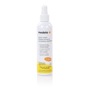 image:imageMedela Quick Clean Wipes for OnTheGo Cleaning of Breast Pumps Accessories and Various Surfaces Resealable PlantBased 3 Packs of 30 90 Count8 Fl Oz Pack of 1