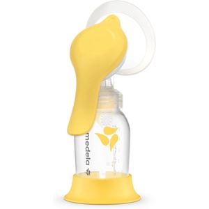 image:imageMedela inBra Breast Milk Collector LeakProof Wearable Design with Flexible Plug Anatomic Shape Made Without BPA Easy to Clean amp Dishwasher Safe 30 mL CapacityHarmony Manual Breast Pump