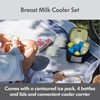 image:imageMedela Breast Milk Storage amp Cooler Gift Set Made Without BPA with Bottles Storage Bags Microwave Sterilizer Bags and Cooler Bag with Ice Pack