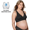 image:imageMedela Keep Cool Sleep Bra  Seamless Maternity amp Nursing Bra with Full Back Breathing Zone and Soft Touch FabricBlack