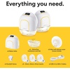 image:imageMedela Melody InBra Wearable Electric Breast Pump  Easy Fit Fully InBra Hands Free Soft Comfort Slim PumpandStore Container BPAFree Rechargeable For Casual Pumping