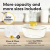 image:imageMedela Melody InBra Wearable Electric Breast Pump  Easy Fit Fully InBra Hands Free Soft Comfort Slim PumpandStore Container BPAFree Rechargeable For Casual Pumping