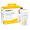 image:imageMedela New Harmony Manual Breast Pump with Flex Breast Shield and 100 Count Breast Milk Storage Bags Compact Single Hand Breastpump Ready to Use Breastmilk Bags for Breastfeeding