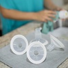 image:imageMedela PersonalFit Flex Breast Shields  2 Pack of Small 21mm Breast Pump Flanges  Made Without BPA  Shaped Around You for Comfortable and Efficient PumpingMedium Pack of 2