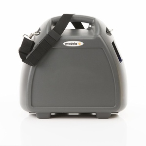 image:imageMedela Symphony Bag Breast Pump Carrying Case Includes Shoulder Strap for HandsFree Transport Made with Hard and Durable Material Gray